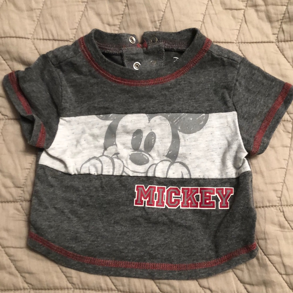 Disney Baby- Mickey shirt size 6M